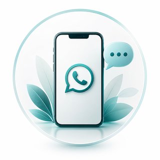 Primeiro contato via WhatsApp ou telefone